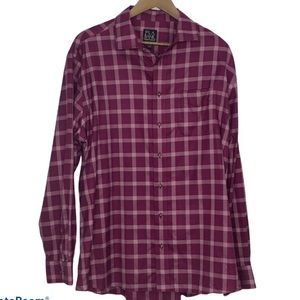 Jos.A.Bank Men’s XL Plaid Button Down Shirt